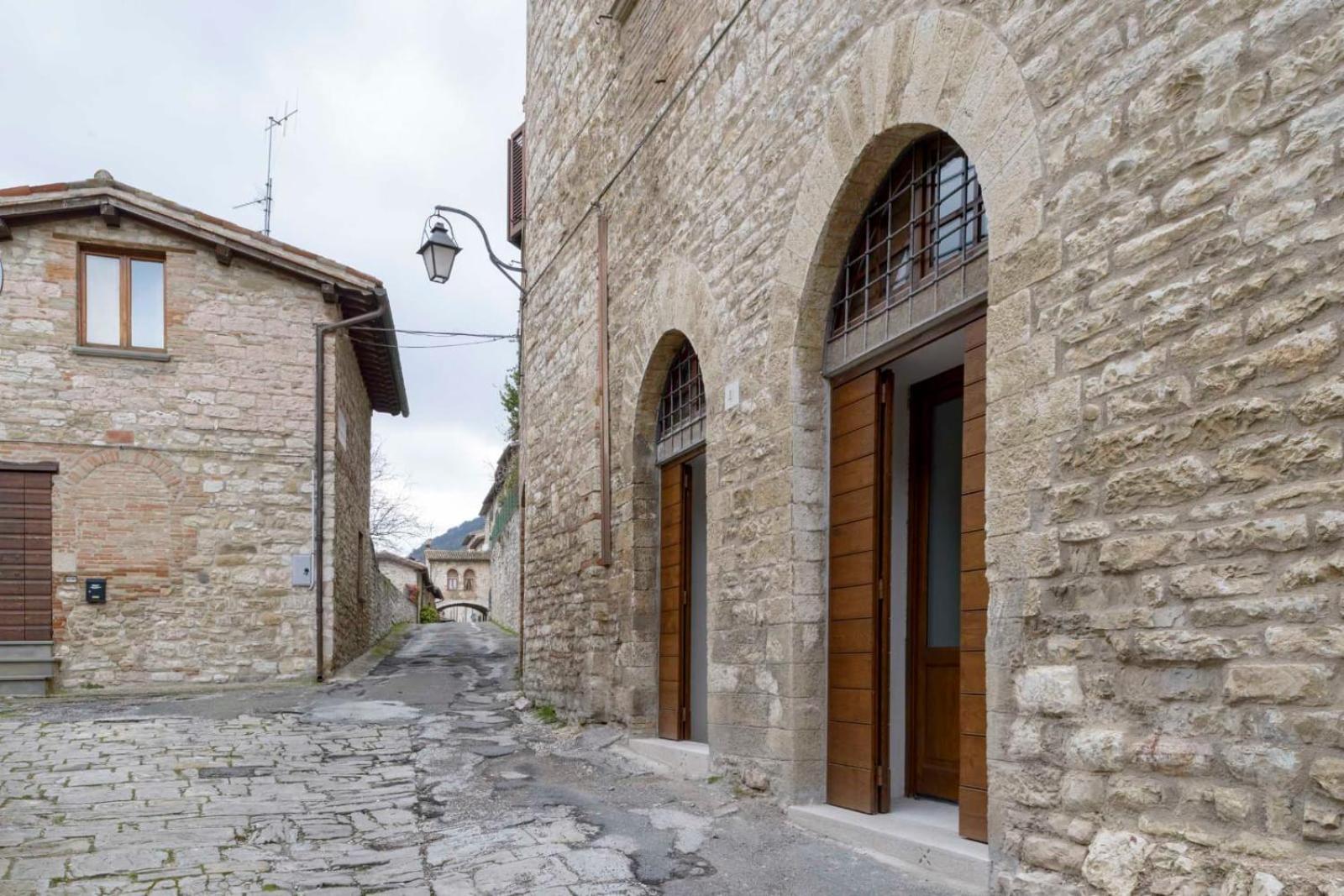Casa Falcucci Gubbio Buitenkant foto